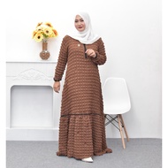 Jubah muslimah gamis dress/ Tunik Blouse kekini/ Jouska Maxi  Cantik |   Pakaian Muslim Pakaian muslim wanita/ By AM
