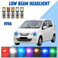 PERODUA VIVA LOW BEAM HEADLIGHT LED BULB RGB Small HeadLamp Mentol Lampu Senja Kecil Spotlight T10