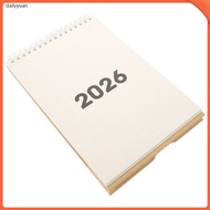 1 Set Teacher Desk Calendar 2025: 18 Month Desktop Calendar October 2025 December 2026 Vertical For 