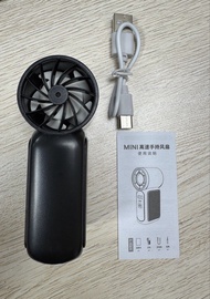 迷你高速渦輪涼風神器 渦輪風扇 手持風扇 USB充電
