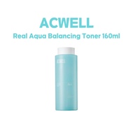 ACWELL Real Aqua Balancing Toner 160ml – Mild Soothing Toner, Hydration for Sensitive Skin