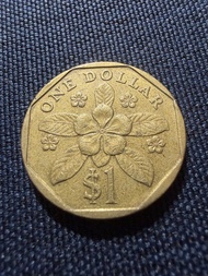 新加坡Singapore 🇸🇬1989年1元硬幣
