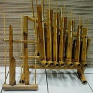 Angklung set /alat musik tradisional jawa barat/angklung set 1 octaf