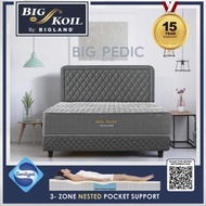 spring bed bigland bigpedic / set spring bed bigland bigpedic