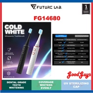 Future Lab By Sharp Malaysia FG14680 Cold White Ultrasonic Toothbrush