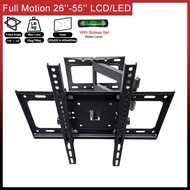Tv Bracket Full Motion Adjustable 26''-52'' Inch Single Arm Swivel Wall Mount TV Bracket/TV Wall mou
