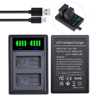 LCD Dual Battery Charger For Panasonic DMW-BLC12 DMC G5 G7 DMC-G85 G81 FZ300 FZ330 FZ1000 FZ2000 Lei