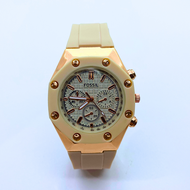 Mulia Agung99 Jam Tangan Wanita Hushh Puspiess Terbaru 2025 Mewah Strap Rubber Karet