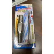 Double-Headed Tooth Extractor 4 Points+6 Points Dual-Use Anti-Thread Screw Tapping Inverted Device 7