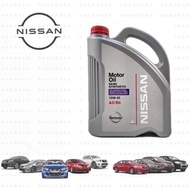 KLC4210404M Nissan 10W40 A3/B4 API SL/CF semi synthetic engine oil (4 liter) for Gasoline & Diesel E