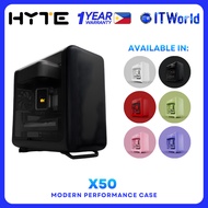 Hyte X50 – ATX Mid-Tower Case Acoustic Glass / Multi-Color Series itw