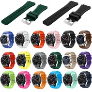18 Colors Rubber Wrist Strap for Samsung Gear S3 Frontier S3 Classic Replacement Bracelet Band