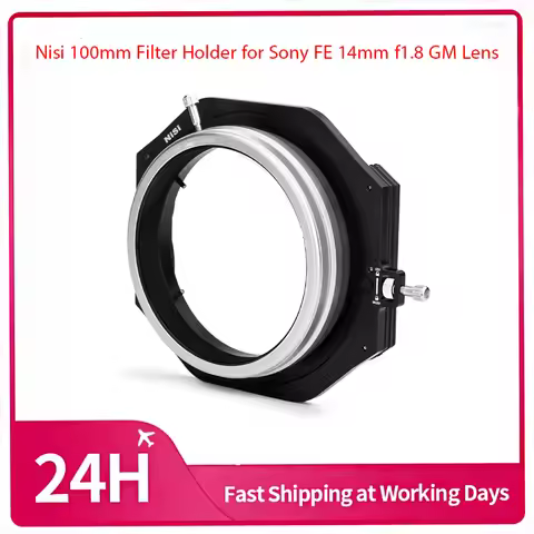 NiSi 100mm Filter Holder for Sony FE 14mm f/1.8 GM Lens | Holds 2 Filters 100x100mm and 100x150mm (N