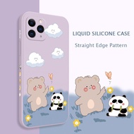 Cloud Bear Phone Case For iPhone 17 Air 16 Plus 16E Pro Max 4G 5G Fashion Cover