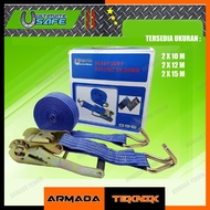 Rachet Tie Down Rope 2 Tons 10-12 Meters Doziro