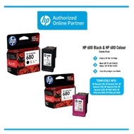 HP 680 Cartridge - Black/Color F6V27AA/F6V26AA