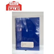 BESTBUY NOTEBOOK SPIRAL WITH PLASTIC 80SHEETS