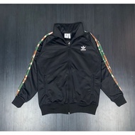 Jaket tracktop adidas strip army