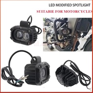 New external LED spotlight accessories modified fog lights, spotlight lenses, high beam headlights