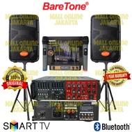 Paket Karaoke Baretone 8 Inch Original Sound System Rumah Indoor Outdoor