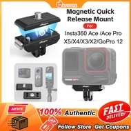 【New】aMagisn Insta360 X5/X4/Ace/Ace Pro/Ace Pro 2 Metal Magnetic Quick Release For Insta360 Ace/Ace 
