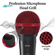 Wireless Microphone Grille Microphone Accessories Metal Microphone Grille Head for  ,SM58S,SM58LC an