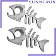 [Sunnimix] Keychain Bottle Opener Practical Bar Tool Multi Tool Fishbone EDC Gear Keychain