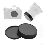 DSLR Body Cap and Rear Lens Cap Cover for Leica T Panasonic DC Sigma FP