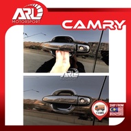 Toyota Camry XV40 ACV40 ACV41 ASV40 Door Handle Protector Cover Carbon Fiber Design For Camry (2007-