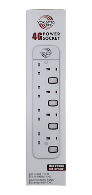 宏基數碼 - YOKATTA YT-264 多孔插座 獨立開關插座 電拖板【平行進口】