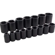 GENIUS 1/2" Impact Socket 6-Point Wrench CR-MO (8mm~31mm)