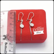 Women's Silver Earrings 925 Silver Plated White Gold - Original 925 Silver Dangle Earrings