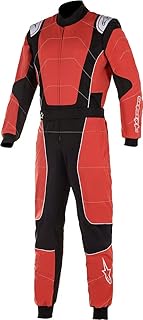 [アルパインスターズ] CIK-FIA Level 2 N2013-1公認 カートレーシングスーツ KMX-3 v2 SUIT RED BLACK 31 サイズ:50