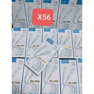 Combo of 10 Hoco 20w Cables Hoco X14 X89 X59 X88 DU35 X56