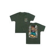Little Fresco - Kids Tee Free Style Bear Army