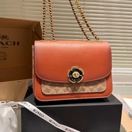 1: 1 Genuine [Real Shooting C0A0H] Fashion Shoulder Bag Luxury Ladies Leather Handbag High-End Bag