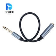 DOOUR Extension Cable, PVC Sheath Balanced 1/4 Inch Male to Female Cable, Durable Plug and Play 30cm