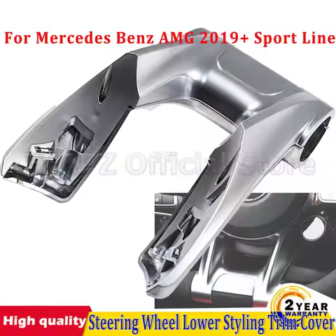 For Mercedes Benz AMG 2019+ Sport A W177 B W247 C W205 CLS W257 CLA C118 Class Car Steering Flat Whe