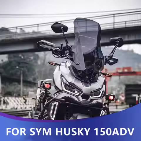 Motorcycle Accessories Modified Windshield Front Windshield Wind Deflectors Fit For SYM HUSKY 150ADV