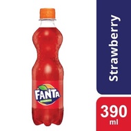 Fanta Strawberry 390 ml - Fanta Stroberi 390 ml