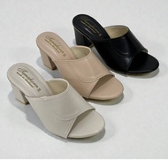 High-Heeled Shoes Slip-On Style Beautiful And Perfect Holds The Front Of The Feet Tanakaorn Brand Mo