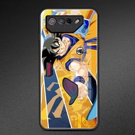 For ASUS ROG Phone 7 Pro Case Tempered Glass Back Cover For ROG 7 Phone7 7Pro Funda Shockproof Bumpe