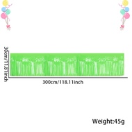 Fashion Fluorescent Rain Silk Curtain Foil Tassel for Bar Birthday Party Wedding Decoration Backdrop