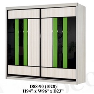 Almari Baju Almari Pakaian Wardrobe 8x8 kaki