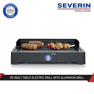 Severin PG 8562 Table Electric Grill with Aluminium Grill for Indoor and Outdoor Use. 2200W 2 Year Warranty