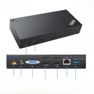 [Hot New] ThinkPad X1 USB-C Type-C Gigabit 4K Compatible  Thunderbolt 3 40A9 Docking Station Lenovo 