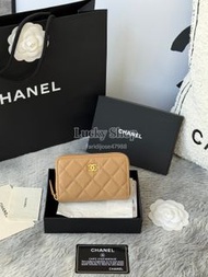 全新🌸 chanel 25c 加大款拉鍊包內個有拉鍊 零錢包 卡包