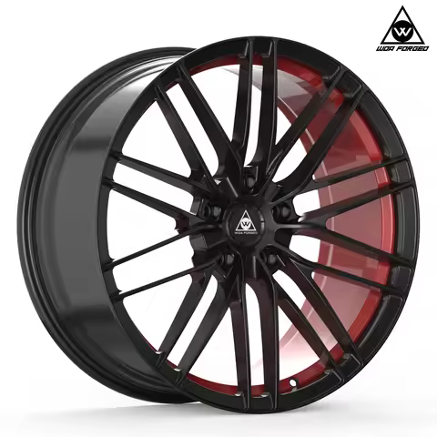 Hot Sales Red and Black Wheels Forged Wheels 20 21 22 Inch for Audi A3 A4 A5 Q5 A6 A7 RS7 Upgrade AB
