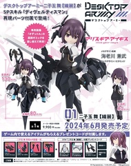 [預訂2024年6月] Megahouse DESKTOP ARMY 機戰少女Alice 二子玉舞【繊麗】 Desktop Army Alice Gear Aegis Mai Nikotama Gra