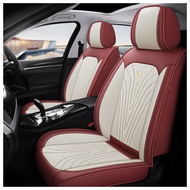 Universal leather 5 seat car seat cover fully surrounded seat cover car seat cushion